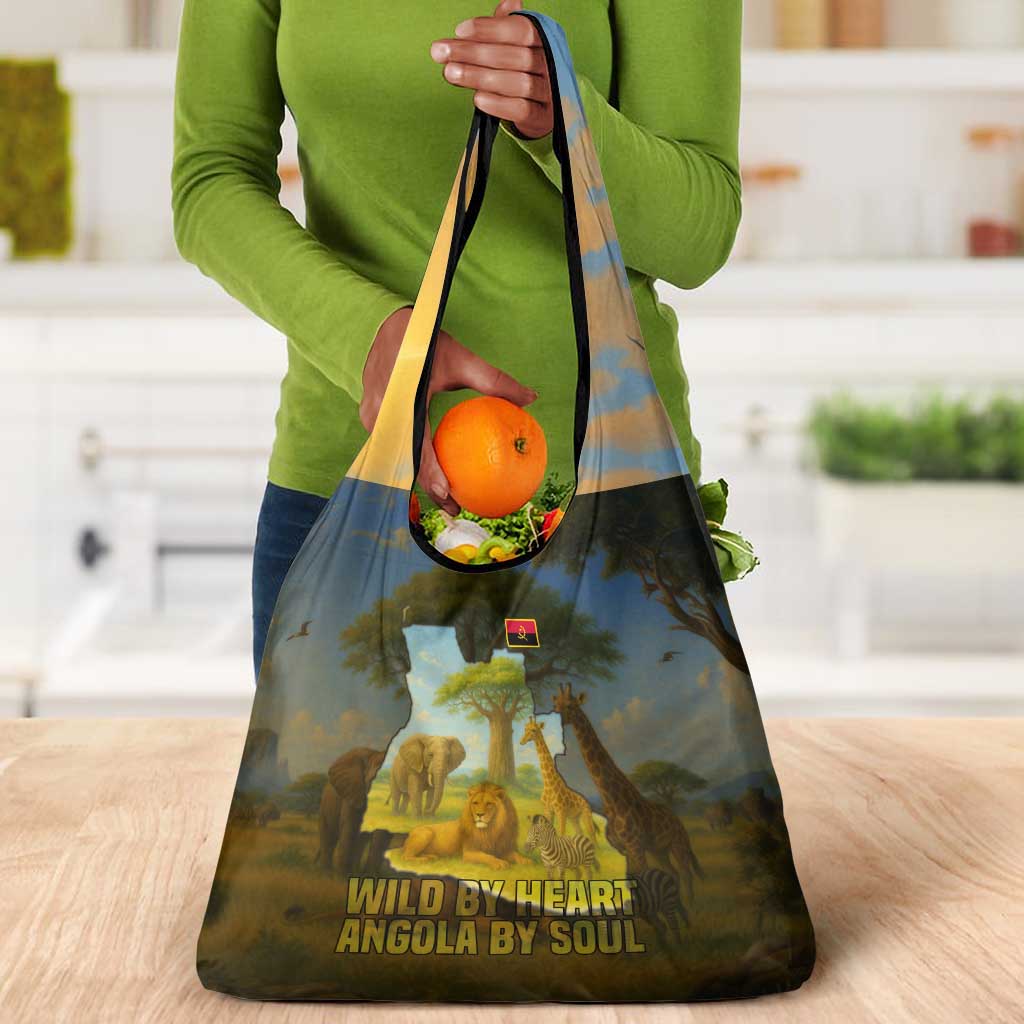 Angola Grocery Bag Savannah Wildlife and African Animal - African Pride