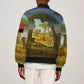 Angola Sleeve Zip Bomber Jacket Savannah Wildlife and African Animal - African Pride