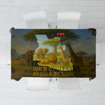 Angola Tablecloth Savannah Wildlife and African Animal - African Pride