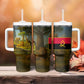 Angola Tumbler With Handle Savannah Wildlife and African Animal - African Pride