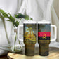 Angola Tumbler With Handle Savannah Wildlife and African Animal - African Pride