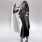 Angola Hooded Blanket Sunset Zebra Design and African Nature - African Pride
