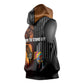 Angola Sleeveless Hoodie Sunset Zebra Design and African Nature - African Pride