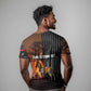 Angola T shirt Sunset Zebra Design and African Nature - African Pride