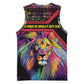 Angola Basketball Jersey Multicolor Tribal Design and Vibrant Lion TS04