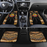 Mozambique Car Mats Black Brown Tribal Design - African Pride
