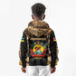 Mozambique Kid Hoodie Black Brown Tribal Design - African Pride