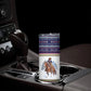 Nat Love African American Cowboy Skinny Tumbler Winter Snow Fair Isle Pattern Western Graphic Art