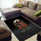 Nat Love Wild West Christmas Area Rug African American Cowboy Holiday Portrait Art