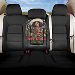 Nat Love Wild West Christmas Back Car Seat Cover African American Cowboy Holiday Portrait Art