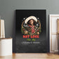 Nat Love Wild West Christmas Canvas Wall Art African American Cowboy Holiday Portrait Art