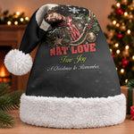 Nat Love Wild West Christmas Santa Hat African American Cowboy Holiday Portrait Art