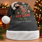 Nat Love Wild West Christmas Santa Hat African American Cowboy Holiday Portrait Art