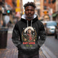 Nat Love Wild West Christmas Hoodie African American Cowboy Holiday Portrait Art