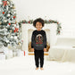 Nat Love Wild West Christmas Pajama Set African American Cowboy Holiday Portrait Art