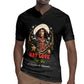 Nat Love Wild West Christmas Rugby Jersey African American Cowboy Holiday Portrait Art