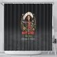 Nat Love Wild West Christmas Shower Curtain African American Cowboy Holiday Portrait Art