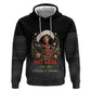 Nat Love Wild West Christmas Zip Hoodie African American Cowboy Holiday Portrait Art