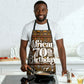 Personalized African 70th Birthday Apron Tribal Pattern Mudcloth Heritage Art