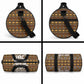 Personalized African 70th Birthday Duffle Bag Tribal Pattern Mudcloth Heritage Art
