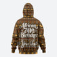 Personalized African 70th Birthday Hoodie Tribal Pattern Mudcloth Heritage Art