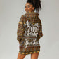 Personalized African 70th Birthday Hoodie Dress Tribal Pattern Mudcloth Heritage Art