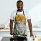 Personalized African 70th Birthday Apron Tribal Animal Print Heritage Pattern