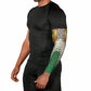 Personalized African 70th Birthday Arm Sleeves Tribal Animal Print Heritage Pattern
