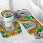 Personalized African 70th Birthday Bathroom Set Tribal Animal Print Heritage Pattern