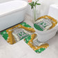 Personalized African 70th Birthday Bathroom Set Tribal Animal Print Heritage Pattern