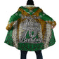 Personalized African 70th Birthday Cloak Tribal Animal Print Heritage Pattern