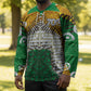 Personalized African 70th Birthday Hockey Jersey Tribal Animal Print Heritage Pattern