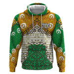Personalized African 70th Birthday Hoodie Tribal Animal Print Heritage Pattern