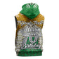 Personalized African 70th Birthday Sleeveless Hoodie Tribal Animal Print Heritage Pattern