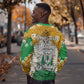 Personalized African 70th Birthday Sweatshirt Tribal Animal Print Heritage Pattern