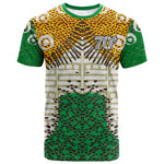 Personalized African 70th Birthday T shirt Tribal Animal Print Heritage Pattern