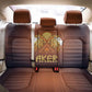 Aker Back Car Seat Cover Ancient Egyptian Sunset Gradient, Twin Lion Guardians, and Solar Disc - African Pride