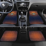 Aker Car Mats Ancient Egyptian Sunset Gradient, Twin Lion Guardians, and Solar Disc - African Pride