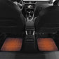 Aker Car Mats Ancient Egyptian Sunset Gradient, Twin Lion Guardians, and Solar Disc - African Pride