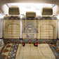 Aker Ancient Egyptian Back Car Seat Cover with Hieroglyphic Pattern, Pyramid Symbol, and Twin Lion Guardians Motif - African Pride
