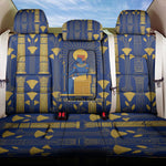 Amun Back Car Seat Cover Ancient Egyptian Hieroglyphic, Pharaoh and Scarab - African Pride