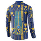 Amun Button Sweatshirt Ancient Egyptian Hieroglyphic, Pharaoh and Scarab
