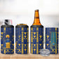 Amun 4 in 1 Can Cooler Tumbler Ancient Egyptian Hieroglyphic, Pharaoh and Scarab - African Pride