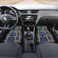 Amun Car Mats Ancient Egyptian Hieroglyphic, Pharaoh and Scarab - African Pride