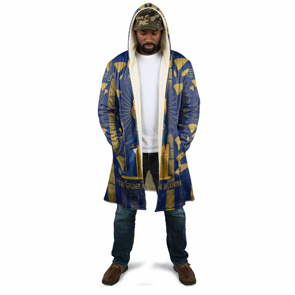 Amun Cloak Ancient Egyptian Hieroglyphic, Pharaoh and Scarab - African Pride