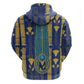 Amun Hoodie Ancient Egyptian Hieroglyphic, Pharaoh and Scarab - African Pride