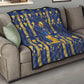 Amun Quilt Ancient Egyptian Hieroglyphic, Pharaoh and Scarab - African Pride