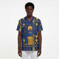 Amun Scrub Top Ancient Egyptian Hieroglyphic, Pharaoh and Scarab - African Pride