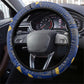 Amun Steering Wheel Cover Ancient Egyptian Hieroglyphic, Pharaoh and Scarab - African Pride