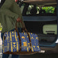 Amun Travel Bag Ancient Egyptian Hieroglyphic, Pharaoh and Scarab - African Pride